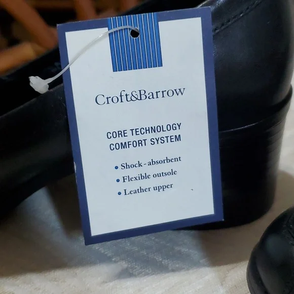 Croft& Barrow Black Formal Shoes - Picture 13 of 13
